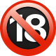 18+ icon